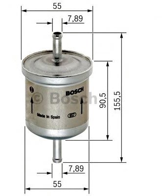 

Топливный фильтр Bosch 0450905316
