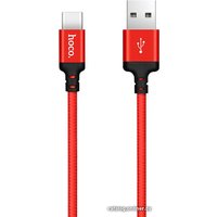 Кабель Hoco X14 USB Type-C (2 м, красный)