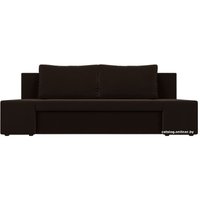 Диван Лига диванов Сан Марко 114020 (микровельвет, коричневый)