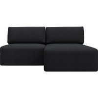 Угловой диван Лига диванов Лига-060 НПБ угол универсальный 129502 (замша Joly 16 темно-серый)