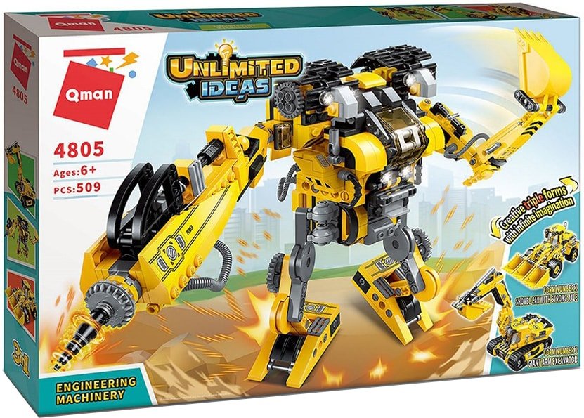 

Конструктор Qman Unlimited Ideas 4805 Engineering Machinery
