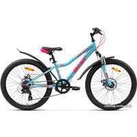 Велосипед AIST Rosy Junior 1.0 2021 (бирюзовый)