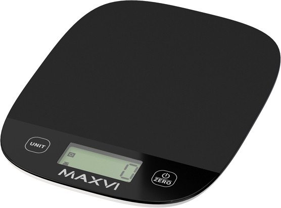 Кухонные весы Maxvi KS101P (черный)