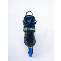 Роликовые коньки Tech Team Burn (р.34-37, синий)