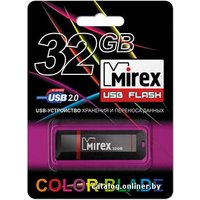 USB Flash Mirex KNIGHT BLACK 32GB (13600-FMUKNT32)