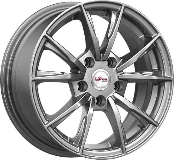 

Литые диски iFree Сион (КС1055) 15x6.5" 5x114.3мм DIA 66.1мм ET 43мм Хай вэй