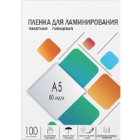 Пленка для ламинирования Гелеос A5 60 мкм 100 шт LPA5-60