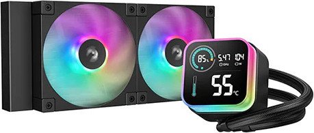DeepCool LQ240 R-LQ240-BKLSMW-G-1 систему жидкостного охлаждения