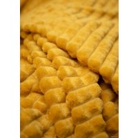 Плед Tex Republic FF FNJq Y 2022 15-1050 200x220 см (желтый)