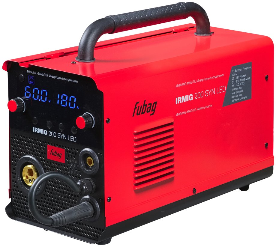 

Сварочный инвертор Fubag IRMIG 200 SYN LED 646404