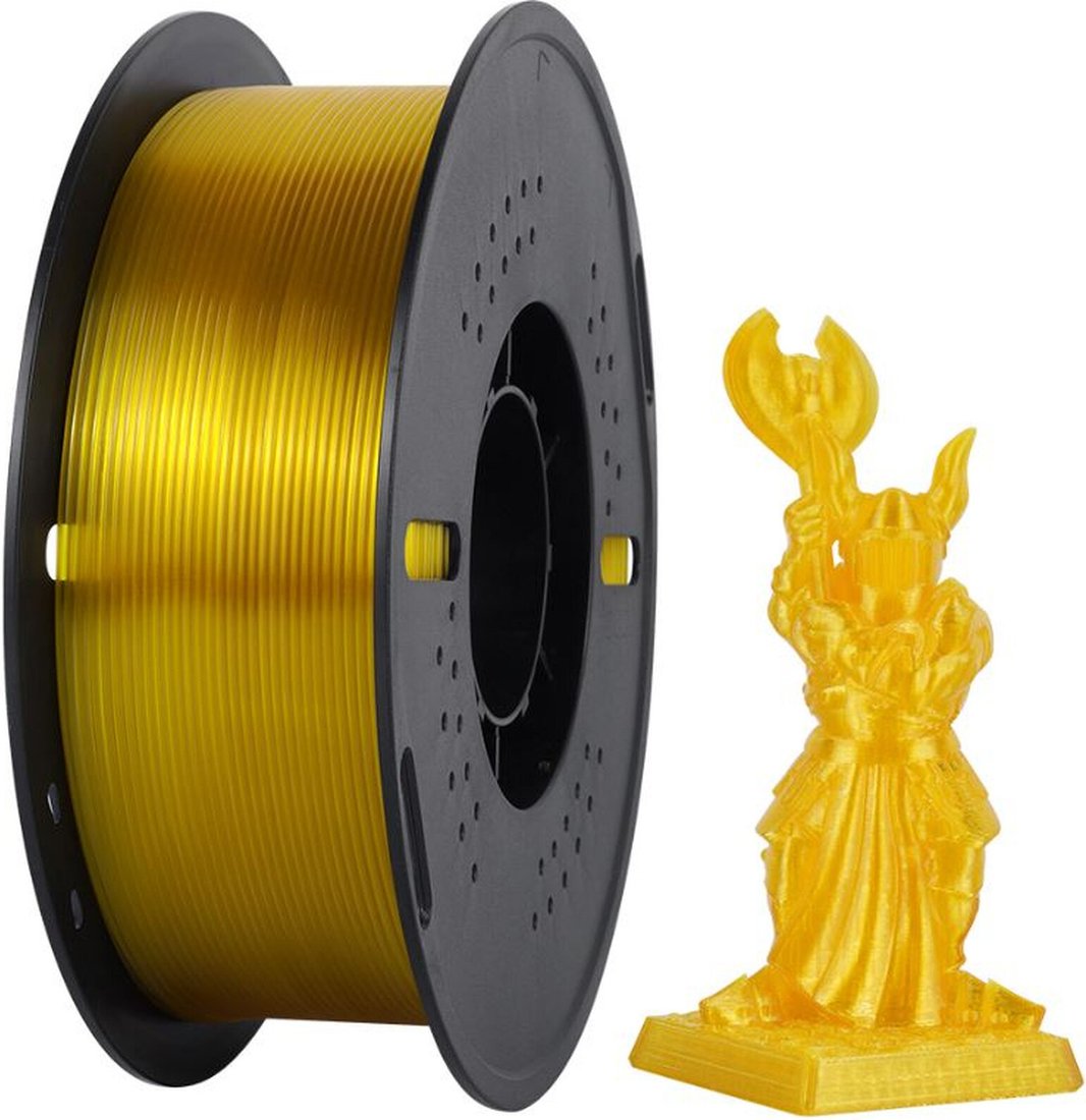 

Пластик Kingroon PETG Economic 1.75мм NPETG013-ZX (1кг, Fluo Yellow)