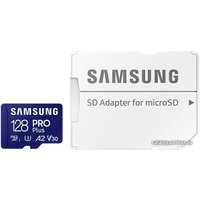 Карта памяти Samsung PRO Plus microSDXC 128GB MB-MD128SA/EU (с адаптером)