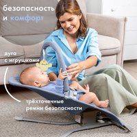 Шезлонг Nuovita Pulito PL2 (синий)