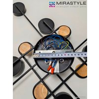 Припотолочная люстра Mirastyle SX-N-8996/8 BK