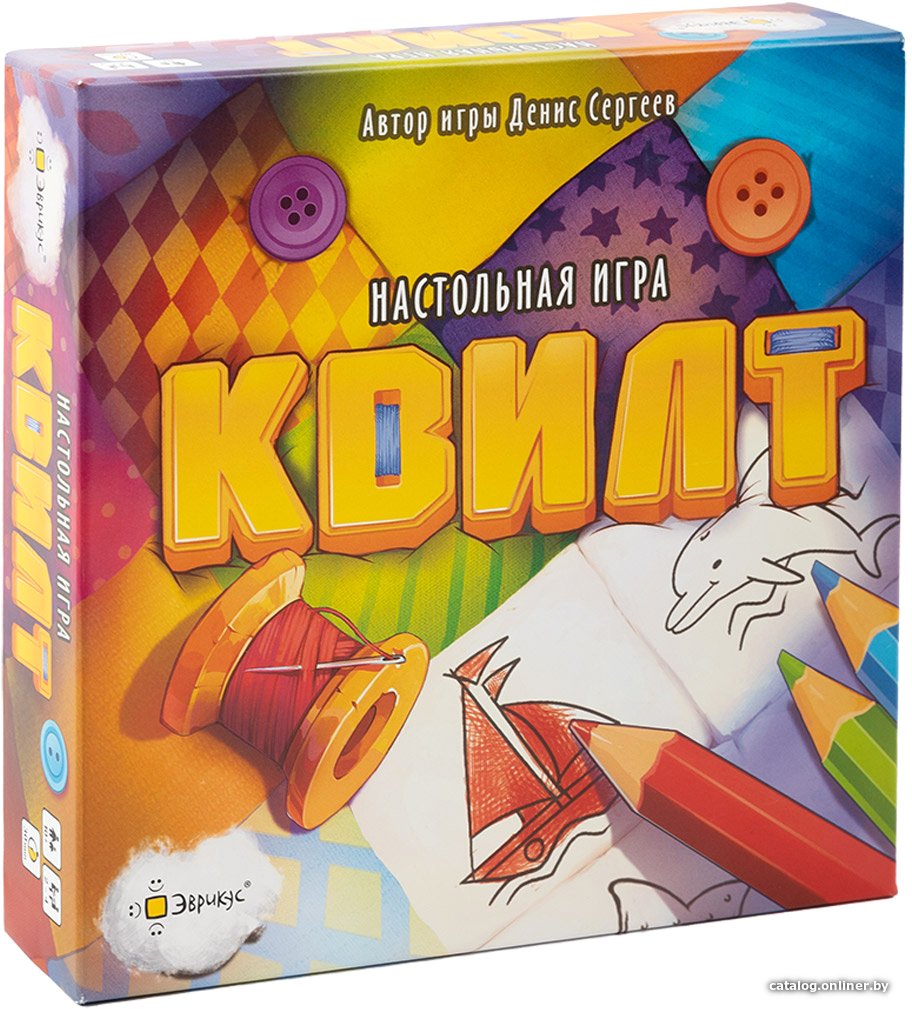 Настольная игра Эврикус Квилт BG-12053
