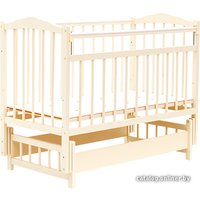 Классическая детская кроватка Bambini М.01.10.11 (слоновая кость)