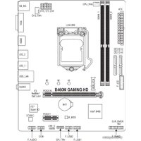 Материнская плата Gigabyte B460M Gaming HD (rev. 1.0)