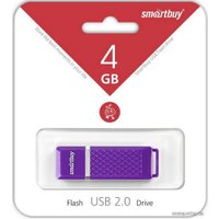 USB Flash SmartBuy Quartz Violet 4GB [SB4GBQZ-V]