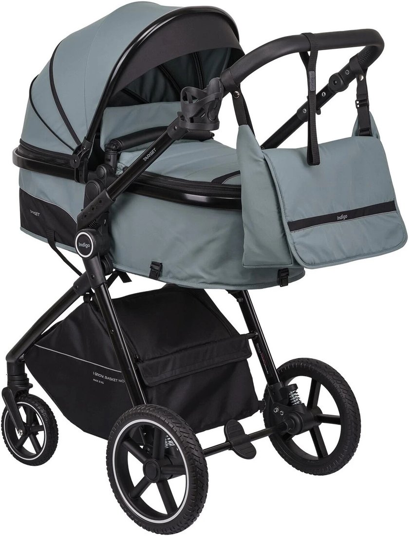 

Универсальная коляска Indigo Target (2 в 1, зеленый)