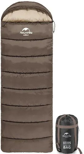 Спальный мешок Naturehike U250 NH20MSD07 190 L (коричневый)