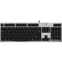 Клавиатура SVEN KB-S300 (серебристый/черный)