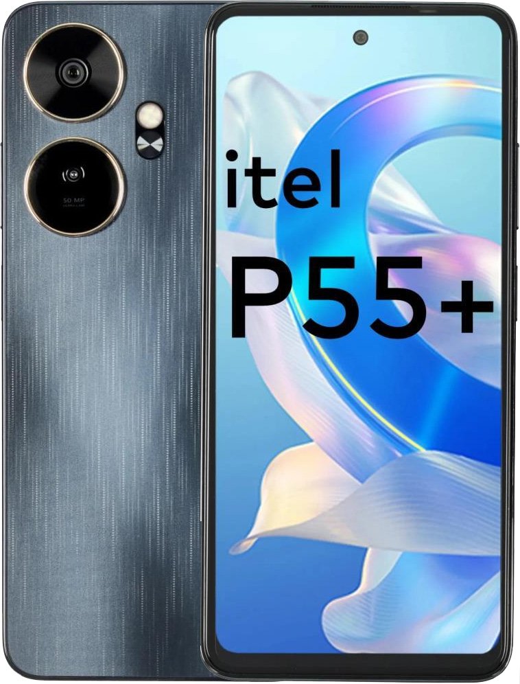 

Телефон Itel P55+ 8GB/256GB (черный)