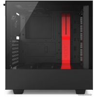 Корпус NZXT H500 (черный/красный)