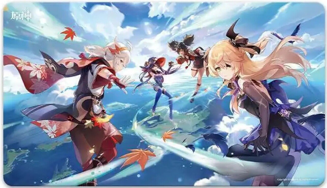 Коврик для стола miHoYo Genshin Impact Summer Fantasia Version A GEN422