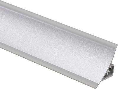 Плинтус El-mech-plast fs24625 (хром матовый зернистый)