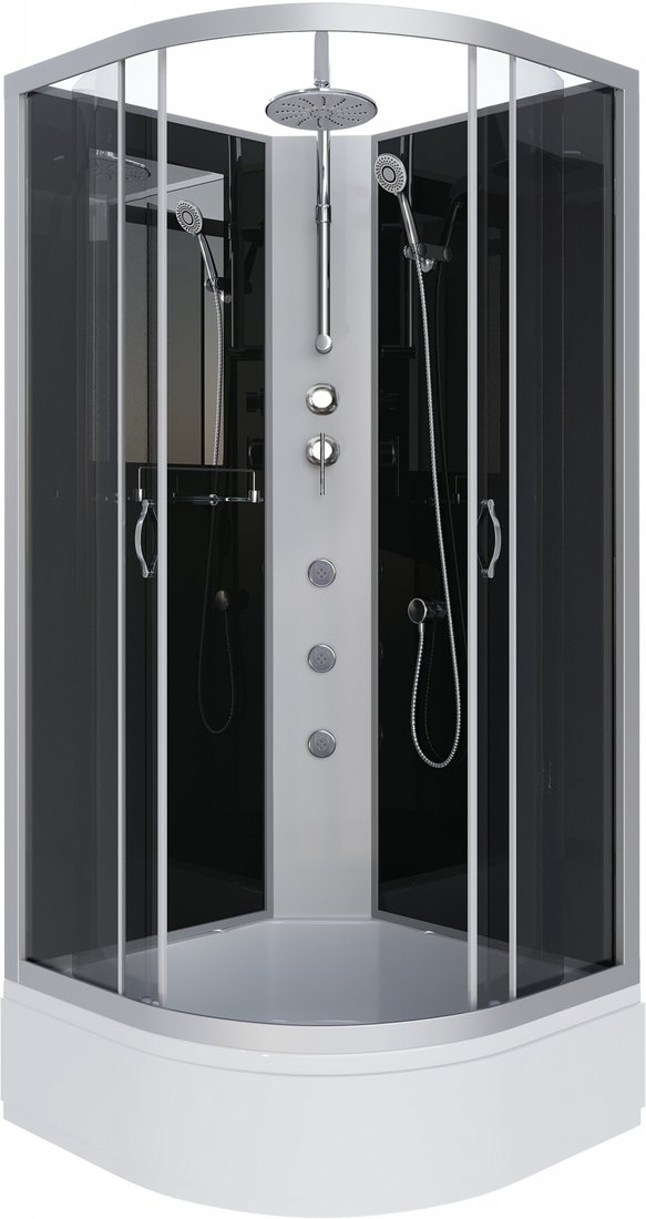 

Душевая кабина Niagara NG-3503-14BKTG 80x80x215 (тонированное стекло)