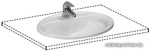 Умывальник Laufen Pro 56x44 [8139510001041]