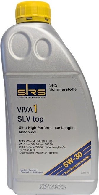 

Моторное масло SRS Viva 1 SLV TOP 5W-30 1л