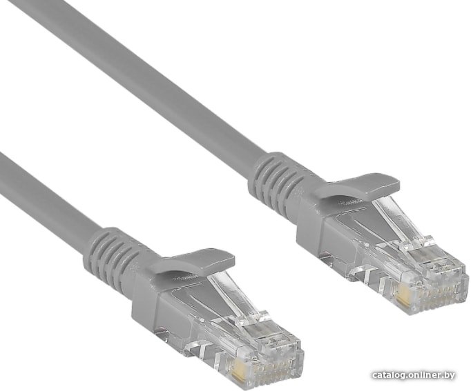 Кабель ExeGate UTP-RJ45-RJ45-C6-2M-GY