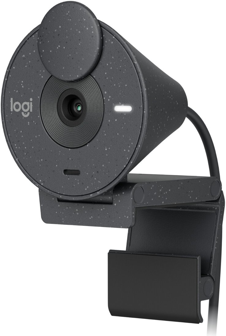 Веб-камера для видеоконференций Logitech Brio 305 (графит)