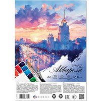 Набор бумаги для рисования Феникс+ Рассвет в городе 70479 (20л)