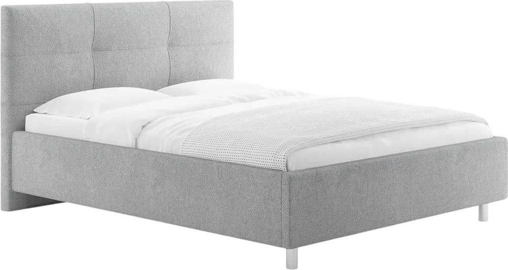 

Кровать Сонум Одри 140x190 (рогожка пепельный)