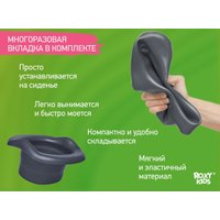 Дорожный горшок Roxy Kids HandyPotty 3 в 1 HP-255DBG (синий/графит)