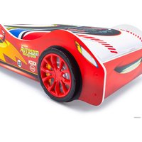 Кровать-машина Бельмарко Тачка красная с ПМ 01712 160x70