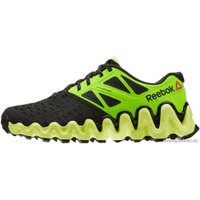 Кроссовки Reebok Zigtech Big N Tough черный-зеленый (M45666)