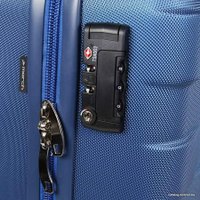 Чемодан-спиннер March Bumper 55 см (темно-голубой)