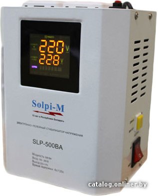 Стабилизатор напряжения Solpi-M SLP-500VA