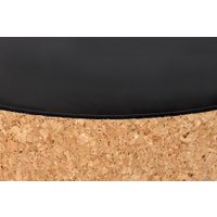 Журнальный столик Halmar Sasha 38x43 (натуральный/черный)