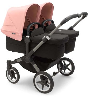 Bugaboo Donkey 5 Twin (Graphite/Black/Morning Pink)