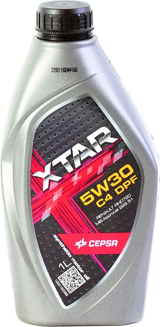 

Моторное масло CEPSA XTAR C4 DPF 5W-30 1л
