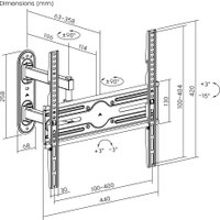 Кронштейн для телевизора Roome LDA40-443-R