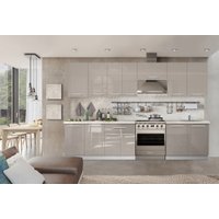 Готовая кухня Кастанье Мила 2.8 (серый камень) в Бресте