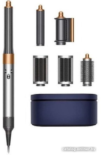 Фен-стайлер Dyson Airwrap Complete Long HS05 (с переходником на евровилку, никель/медный)