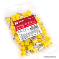 Наконечник-гильза для кабеля EKF PROxima Nhvi2-6.0-14 (50 шт)
