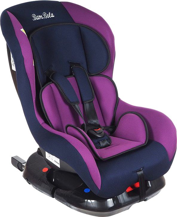 

Детское автокресло BamBola Bambino Isofix (фиолетовый/синий)