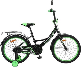 Детский велосипед Rook Dino KSD200BG (20, черный, разобранный)